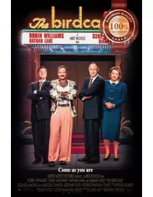 THE BIRDCAGE 1996 90s ORIGINAL OFFICIAL CINEMA FILM MOVIE PRINT PREMIUM POSTER