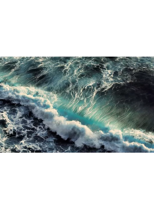 LARGE WAVE CRASHING ROUGH SEA OCEAN SURF WATER WALL ART PRINT PREMIUM POSTER