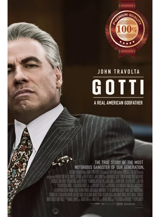 GOTTI JOHN TARVOLTA 2018 ORIGINAL CINEMA MOVIE FILM PRINT PREMIUM POSTER