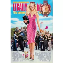 LEGALLY BLONDE 2001 ORIGINAL MOVIE FILM CINEMA PRINT PREMIUM POSTER
