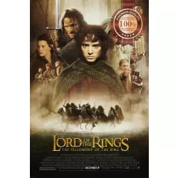 THE LORD OF THE RINGS FELLOWSHIP OF THE RING CINEMA MOVIE PRINT PREMIUM POSTER