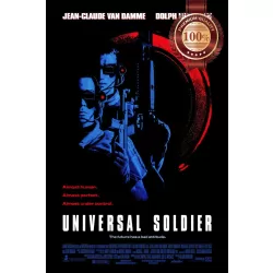 UNIVERSAL SOLDIER 1992 OFFICIAL ORIGINAL CINEMA MOVIE PRINT PREMIUM POSTER