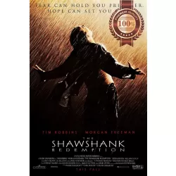 THE SHAWSHANK REDEMPTION 1994 90s ORIGINAL CINEMA MOVIE PRINT PREMIUM POSTER