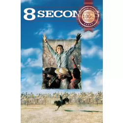 8 SECONDS 1994 90s BULL RIDING ORIGINAL CINEMA MOVIE FILM PRINT PREMIUM POSTER