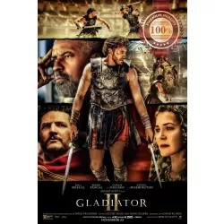 GLADIATOR II MAIN 2 TWO 2024 ORIGINAL MOVIE FILM CINEMA PRINT PREMIUM POSTER
