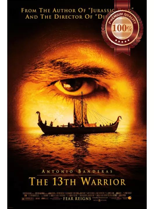 THE 13TH WARRIOR 1999 90s ORIGINAL OFFICIAL CINEMA MOVIE PRINT PREMIUM POSTER