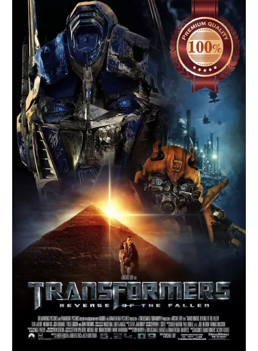 TRANSFORMERS REVENGE OF THE FALLEN OFFICIAL MOVIE FILM PRINT PREMIUM POSTER TRANSFORMERS REVENGE OF THE FALLEN OFFICIAL MOVIE FILM PRINT PREMIUM POSTER