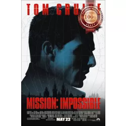 MISSION: IMPOSSIBLE 1996 90s ORIGINAL OFFICIAL CINEMA MOVIE PRINT PREMIUM POSTER