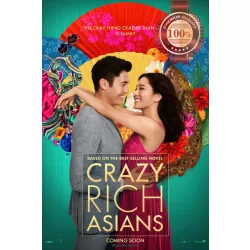 CRAZY RICH ASIANS 2018 ORIGINAL OFFICIAL CINEMA MOVIE PRINT PREMIUM POSTER
