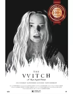 THE WITCH 2015 V2 B&W ORIGINAL OFFICIAL CINEMA MOVIE PRINT PREMIUM POSTER