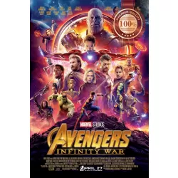 AVENGERS INFINITY WAR OFFICIAL MOVIE ORIGINAL CINEMA PRINT PREMIUM POSTER
