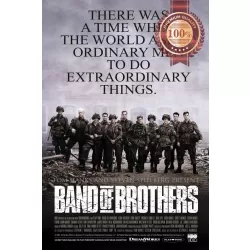BAND OF BROTHERS TOM HANKS HBO TV SHOW ORIGINAL OFFICIAL PRINT PREMIUM POSTER