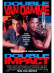 DOUBLE IMPACT 1991 90s VAN DAMME MOVIE FILM ORIGINAL CINEMA PRINT PREMIUM POSTER