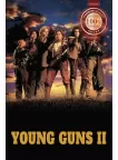 YOUNG GUNS II V2 1990 90s ORIGINAL CINEMA MOVIE FILM PRINT PREMIUM POSTER