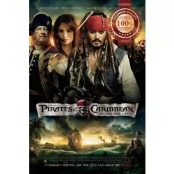 PIRATES OF THE CARIBBEAN 4 ON STRANGER TIDES 2011 MOVIE PRINT PREMIUM POSTER