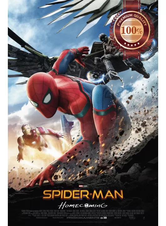 SPIDER-MAN HOMECOMING MARVEL FILM MOVIE CINEMA PRINT ART PREMIUM POSTER