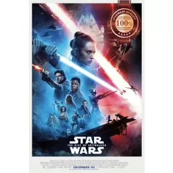 THE RISE OF SKYWALKER STAR WARS OFFICIAL CINEMA MOVIE PRINT PREMIUM POSTER