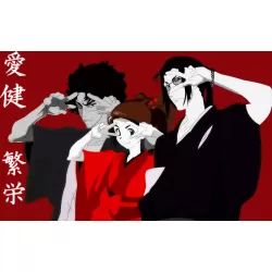 SAMURAI CHAMPLOO CHARACTERS ANIME MANGA ARTWORK ART PRINT PREMIUM POSTER