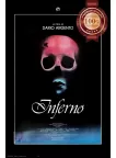 INFERNO 1980 80s SKULL ORIGINAL CINEMA MOVIE FILM ART PRINT PREMIUM POSTER