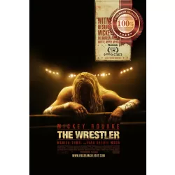 THE WRESTLER 2008 ORIGINAL OFFICIAL CINEMA FILM MOVIE PRINT PREMIUM POSTER