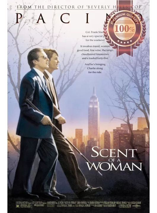 SCENT OF A WOMAN 1992 90s ORIGINAL CINEMA MOVIE FILM PRINT PREMIUM POSTER