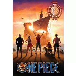 ONE PIECE CHARACTERS SHIP LIVE ACTION NETFLIX SERIES SHOW PRINT PREMIUM POSTER