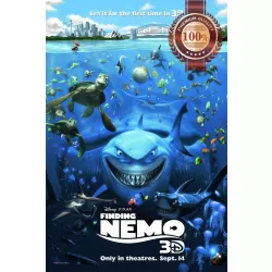 FINDING NEMO 2003 OFFICIAL ORIGINAL CINEMA MOVIE FILM PRINT PREMIUM POSTER