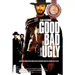 THE GOOD THE BAD AND THE UGLY 1966 60s CLINT EASTWOOD FILM MOVIE PRINT PREMIUM POSTER