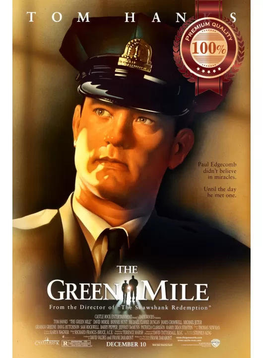 THE GREEN MILE 1999 TOM HANKS ORIGINAL 90s CINEMA FILM MOVIE PRINT PREMIUM POSTER