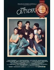 THE OUTSIDERS 1983 80s ORIGINAL OFFICIAL CINEMA MOVIE FILM PRINT PREMIUM POSTER