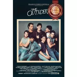 THE OUTSIDERS 1983 80s ORIGINAL OFFICIAL CINEMA MOVIE FILM PRINT PREMIUM POSTER