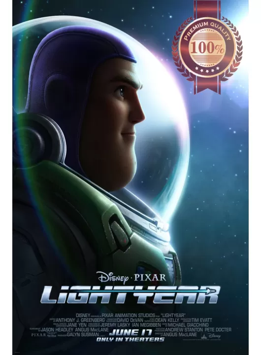LIGHTYEAR 2022 DISNEY ORIGINAL OFFICIAL CINEMA MOVIE FILM PRINT PREMIUM POSTER