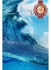 BEAUTIFUL WAVE BREAKING SCENE BEACH SURF SEA HOME PHOTO PRINT PREMIUM POSTER