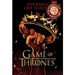 GAME OF THRONES HOLDING CROWN GOT TV SHOW WALL ART PRINT - PREMIUM POSTER