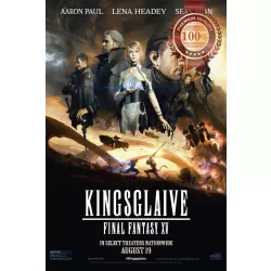 FINAL FANTASY XV KINGSCLAIVE ORIGINAL OFFICIAL ANIME VIDEO PRINT PREMIUM POSTER