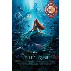 THE LITTLE MERMAID 2023 DISNEY ORIGINAL CINEMA MOVIE FILM PRINT PREMIUM POSTER