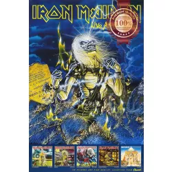 IRON MAIDEN LIVE AFTER DEATH MUSIC BAND OFFICIAL ORIGINAL PRINT PREMIUM POSTER