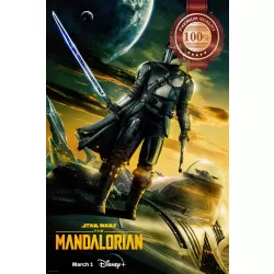 THE MANDALORIAN CHAPTER 3 SEASON STAR WARS TV SERIES DISNEY PRINT PREMIUM POSTER