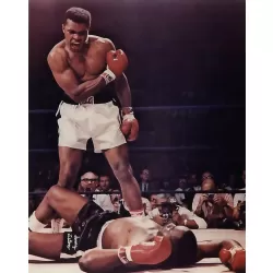 NEW MUHAMMAD ALI VS SONNY LISTON KNOCKOUT BOXING SPORT WALL PHOTO PRINT POSTER