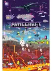 MINECRAFT WORLD BEYOND MINE CRAFT CHARACTERS ORIGINAL ART PRINT PREMIUM POSTER