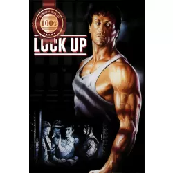 LOCK UP 1989 STALLONE ORIGINAL OFFICIAL CINEMA MOVIE PRINT PREMIUM POSTER
