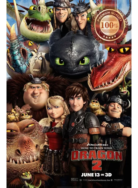 HOW TO TRAIN YOUR DRAGON 2 2014 MOVIE CHARACTERS WALL ART PRINT PREMIUM POSTER HOW TO TRAIN YOUR DRAGON 2 2014 MOVIE CHARACTERS WALL ART PRINT PREMIUM POSTER