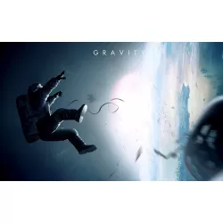 GRAVITY 2013 THE MOVIE FILM SANDRA BULLOCK ORIGINAL WALL ART PRINT PREMIUM POSTER