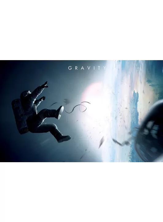 GRAVITY 2013 THE MOVIE FILM SANDRA BULLOCK ORIGINAL WALL ART PRINT PREMIUM POSTER
