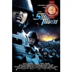 STARSHIP TROOPERS STAR SHIP 1997 90s ORIGINAL CINEMA MOVIE PRINT PREMIUM POSTER