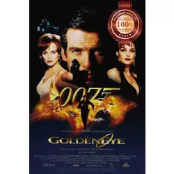 GOLDENEYE 007 JAMES BOND MOVIE FILM ORIGINAL CINEMA ART PRINT PREMIUM POSTER