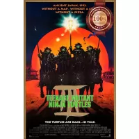 TEENAGE MUTANT NINJA TURTLES 3 1993 OFFICIAL ORIGINAL MOVIE PRINT PREMIUM POSTER