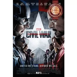 CAPTAIN AMERICA CIVIL WAR FILM MOVIE ORIGINAL CINEMA PRINT PREMIUM POSTER
