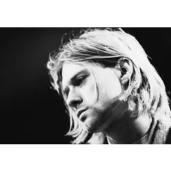 NEW LARGE KURT COBAIN MUSICAN NIRVANA PORTRAIT FACE  PHOTO PRINT PREMIUM POSTER