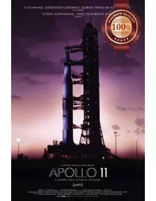 APOLLO 11 ELEVEN 2019 ORIGINAL OFFICIAL CINEMA MOVIE PRINT PREMIUM POSTER